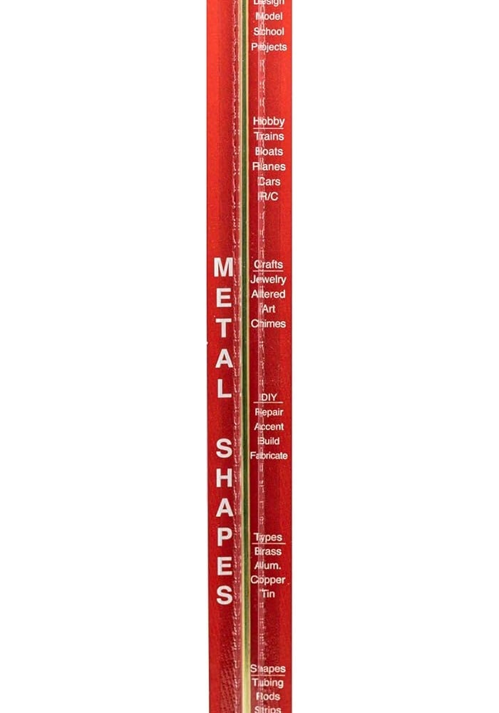 K & S Precision Metals K&S 8127 Round Brass Tube, 1/8" OD x 0.014" Wall x 12" Long - Precision Metal for Crafts and Model Projects - Image 1
